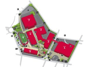 Plan du parc des expo des JO2024 - Bureau d'étude EPPY